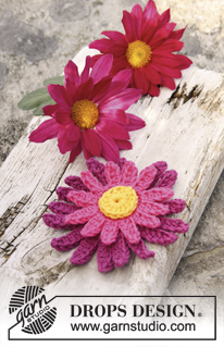 Free patterns - Flores Decorativas / DROPS 147-47