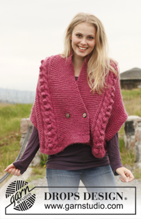 Free patterns - Damskie rozpinane swetry / DROPS 151-19