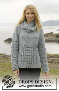 Free patterns - Pullover / DROPS 156-18
