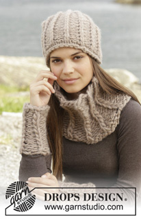 Free patterns - Neck Warmers / DROPS 157-39