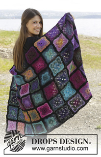 Free patterns - Fun with Crochet Squares / DROPS 158-53