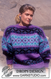 Free patterns - Throwback Mönster / DROPS 16-7
