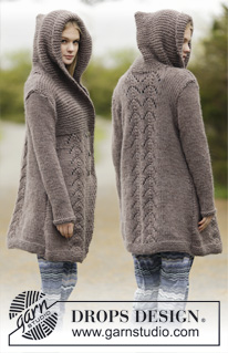 Free patterns - Damskie rozpinane swetry / DROPS 164-1