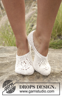 Free patterns - Summer Slippers / DROPS 168-25