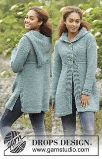 Free patterns - Damskie rozpinane swetry / DROPS 172-46