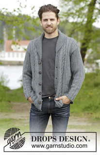 Free patterns - Homme / DROPS 174-1
