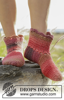 Free patterns - Chaussons / DROPS 178-9