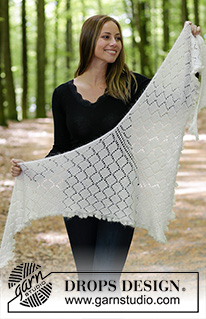 Free patterns - Store sjal / DROPS 179-32