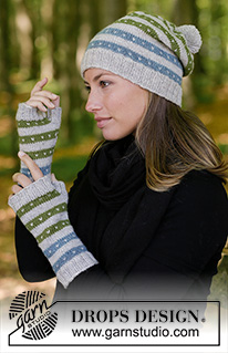 Free patterns - Mitaines & Manchettes / DROPS 180-24