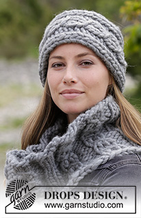 Free patterns - Neck Warmers / DROPS 182-36