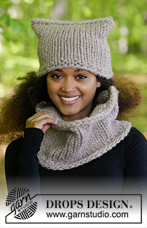 Free patterns - Neck Warmers / DROPS 182-37