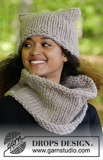 Free patterns - Neck Warmers / DROPS 182-37
