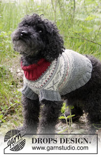 Free patterns - Vánoční pulovry a propínací svetry / DROPS 185-34