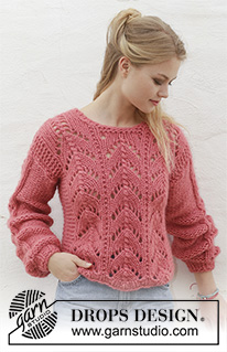 Free patterns - Pullover / DROPS 186-1