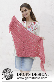 Free patterns - Store sjal / DROPS 186-20