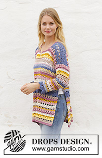 Free patterns - Pullover / DROPS 187-24