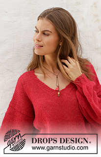 Free patterns - Pullover / DROPS 187-6