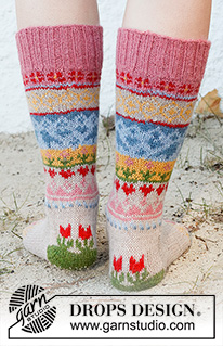 Free patterns - Norské ponožky / DROPS 189-23