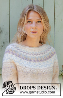 Free patterns - Pullover / DROPS 191-12