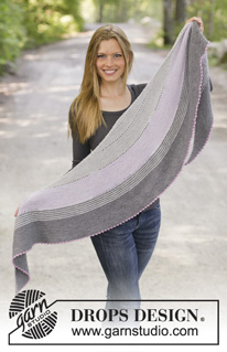Free patterns - Xailes Grandes / DROPS 194-28