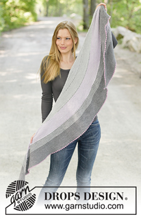 Free patterns - Store sjal / DROPS 194-28