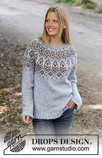 Free patterns - Pullover / DROPS 194-6