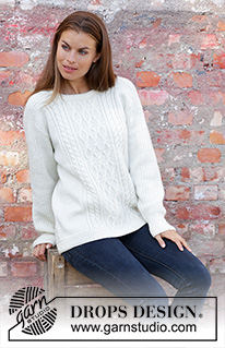 Free patterns - Pullover / DROPS 195-1