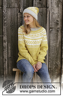 Free patterns - Pullover / DROPS 195-10