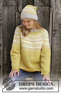 Free patterns - Pullover / DROPS 195-10