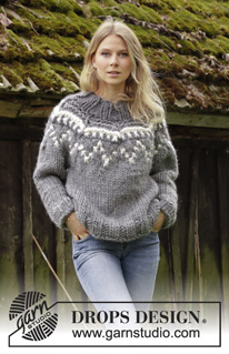 Free patterns - Pullover / DROPS 195-21