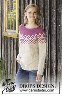 Free patterns - Pullover / DROPS 196-15