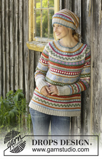Free patterns - Pullover / DROPS 196-6