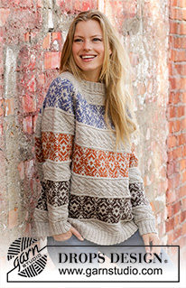 Free patterns - Pullover / DROPS 197-1
