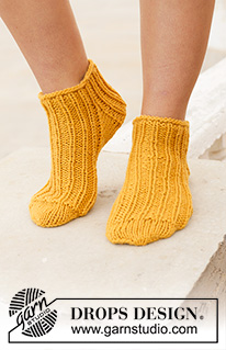 Free patterns - Calcetines Tobilleros para Mujer / DROPS 198-14