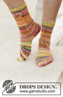 Free patterns - Női zoknik és lábbelik / DROPS 198-20
