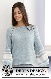 Free patterns - Striped Jumpers / DROPS 199-11