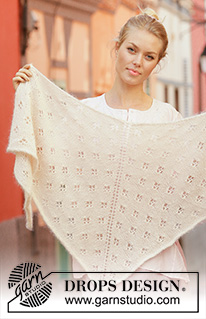 Free patterns - Store sjal / DROPS 201-20