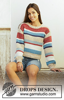 Free patterns - Pullover / DROPS 202-15