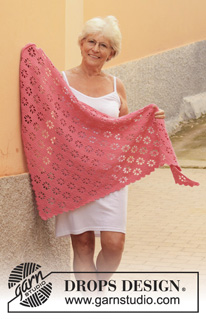 Free patterns - Store sjal / DROPS 202-16