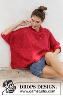 Free patterns - Pullover / DROPS 202-19