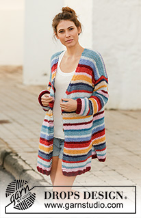Free patterns - Damskie rozpinane swetry / DROPS 202-2