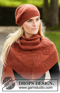 Free patterns - Store sjal / DROPS 203-14