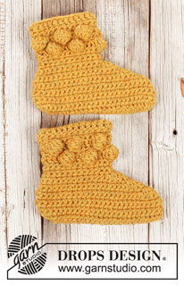 Free patterns - Slippers / DROPS 203-30