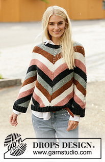 Free patterns - Pullover / DROPS 205-1