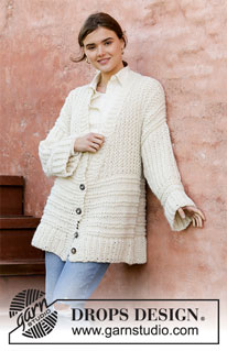 Free patterns - Damskie rozpinane swetry / DROPS 206-44