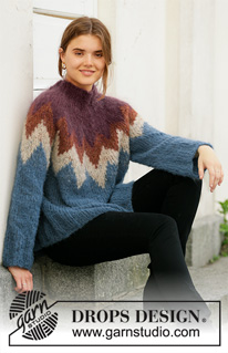 Free patterns - Pullover / DROPS 206-5