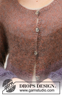 Free patterns - Damskie rozpinane swetry / DROPS 206-6
