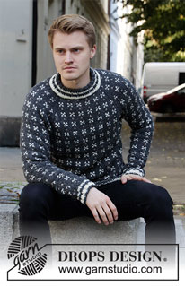 Free patterns - Homme / DROPS 208-4
