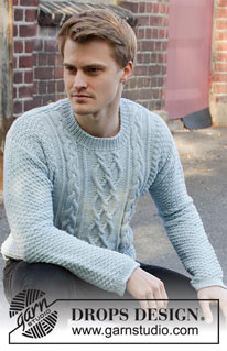 Free patterns - Homme / DROPS 208-8