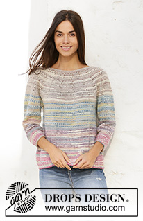 Free patterns - Pullover / DROPS 210-22